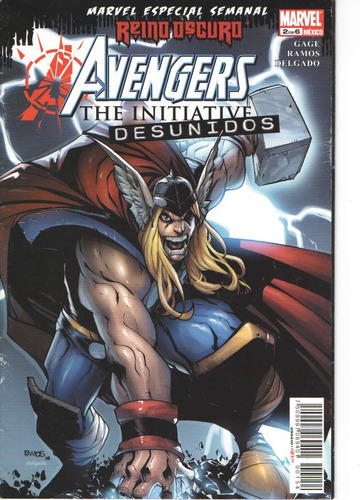 Comic Marvel Avengers The Initiative 2 Reino Oscuro Español