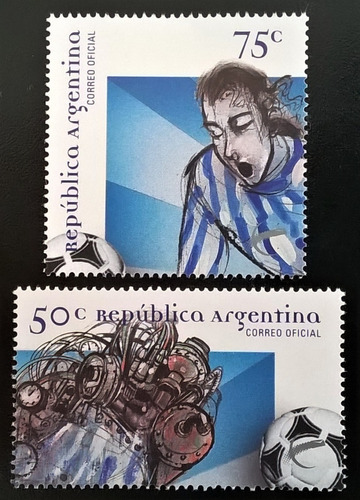 Argentina Deportes, Serie Gj 2992-93 Fútbol 1999 Mint L13627