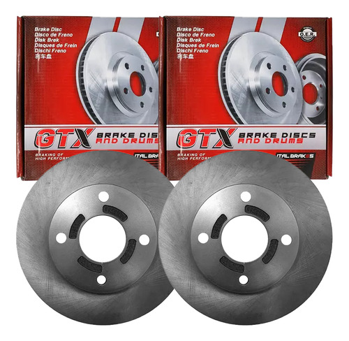 Discos Freno Con Pastillas Gtx Para Chery Fullwin 2011 2020