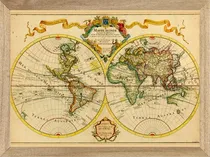 Comprar Mapa Antiguo Cuadros Posters Carteles Publicidades   L811