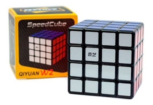Cubo Rubik 4x4x4 Qiyi Qiyuan W2 Fondo Negro, Competición !!