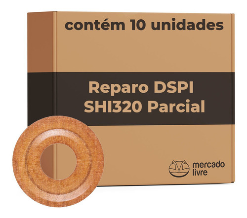 Kit 10 Reparos De Super Tweeters Shi 320 Parcial 8 Ohms