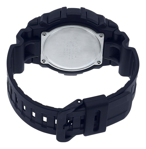 Reloj Casio Hombre Aeq-200w-9a Wr 100m Agente Color de la malla Negro Color del bisel Negro Color del fondo Gris