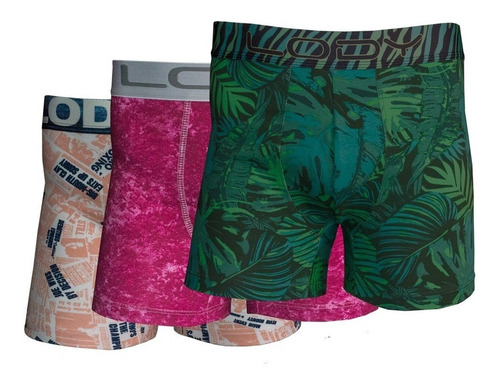 Boxer Lody Pack Por 6 Unidades Surtidos.