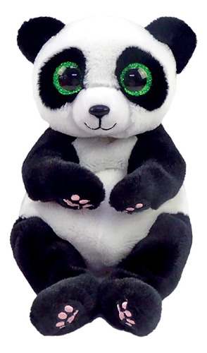Ty Babies Ying Oso Panda Sentado Ojos Glitter Verde Año 2021