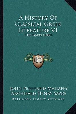 Libro A History Of Classical Greek Literature V1 - John P...