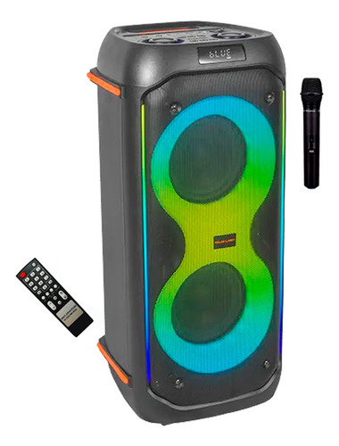 Parlante Bluetooth Usb Luces, Mic Control 40w Lj2601 Circuit