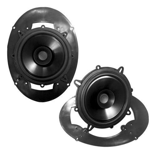Parlantes 5 Pulgadas Bomber Aro Adaptador 5x7 Ford Ranger Ka