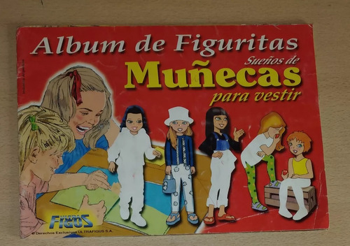 Álbum De Figuritas Muñecas Para Vestir Tiene 172 Figuritas