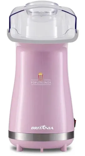 Pipoqueira Britânia Poplite Bpi01rs Inox Rosa