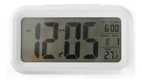 Reloj Despertador Pantalla Led Fecha Temperatura Alarma