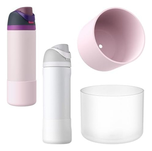 2 Fundas Protectoras Antideslizantes Para Botella De Agua Ow
