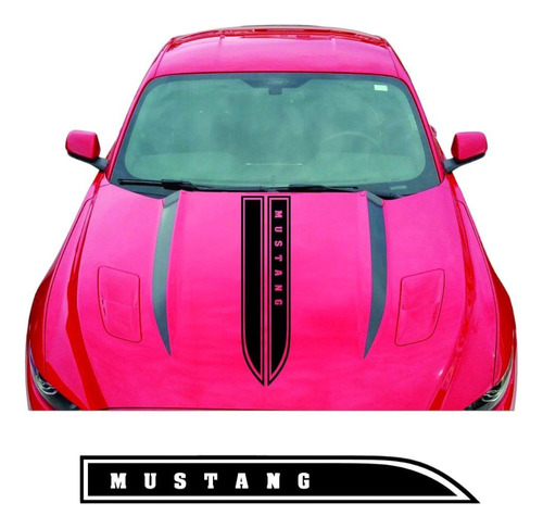 Par Stickers Cofre Mustang Para Ford Mustang