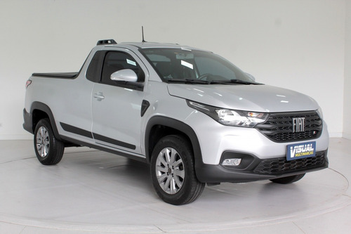 Imagem 5 de 11 de Fiat Strada 1.3 Freedom Flex Cs Manual - 2021 - Prata
