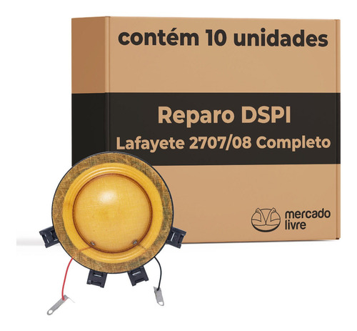Reparo De Corneta Completo Lafayete 2707/08 (10 Unid)