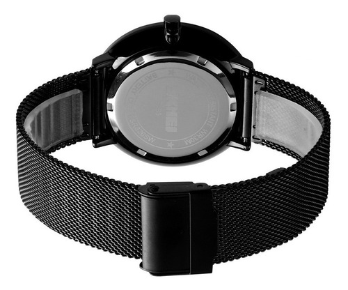 Reloj Hombre Skmei 9185 Cuarzo Acero Inoxidable Elegante