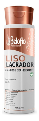Shampoo Ultra Hidratante Uso Diário Liso Lacrador 300ml