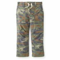 Carters Niño Pantalon Camuflado 4t, 5t, 6t, 7t