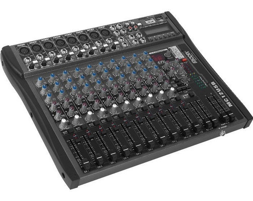 Imagen 8 de 8 de Consola Mixer Moon Mc 12 Usb Fx Bluetooth Interfaz Graba Cjf