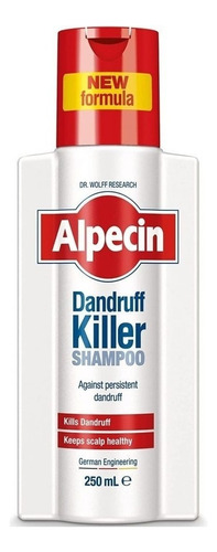 Shampoo Alpecin Dandruff Killer 250ml Unisex - Elimina Y Previene La Caspa