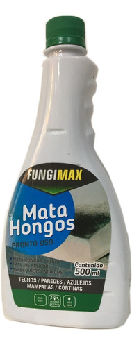 Imagen 1 de 4 de Fungicida Mata Hongos Pared Techos Fungimax 1/2 Lt Ferreplus