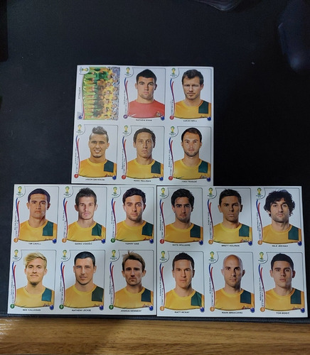 Láminas Mundial Brasil 2014 Originales Equipos Completos