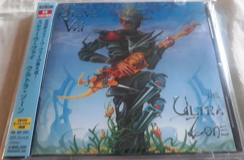Cd Steve Vai - The Ultra Zone 1era Ed. Japonesa Hard Rock (Usado)