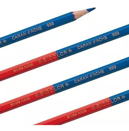 Lápis Aquarelável Caran D'ache Prismalo Bicolor 50 Peças