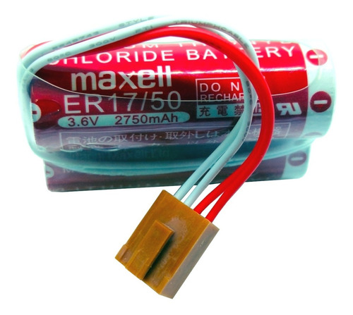 Pila Bateria Maxell Er17/50 3.6v 5500mah Md500n 50750-1018 