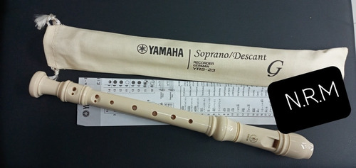 Flauta Yamaha Soprano Yrs 23 La Original Alemana N.r.m