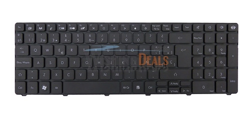 Teclado Gateway Nv57h Nv55c Español