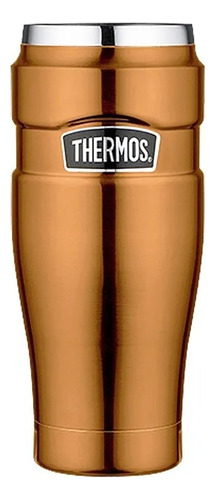 Termo De Agua 0.47lt King Mug Cobre Thermos