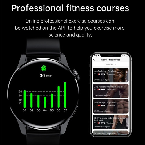 Lige Smartband Sport BW1256A 1.28" Color Negro