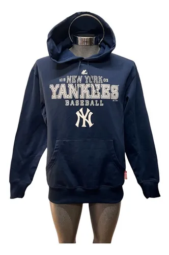 Sudadera Majestic Hoodie Mlb Beisbol Yankees De Nueva York Env o
