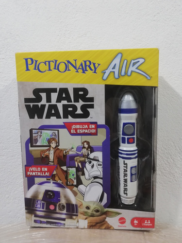 Juego De Mesa Pictionary Air Star Wars Para 2 Equipos (Usado)