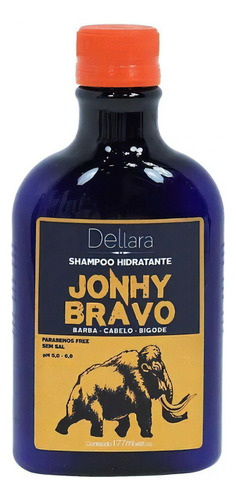 Dellara Jonhy Bravo Shampoo Hidratante 177ml