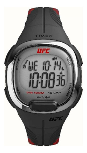Reloj Para Mujer Timex Ufc Takedown Tw5m52100 Negro