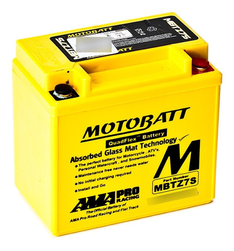 Bateria Motobatt Quadflex Honda Pop 100 Cc