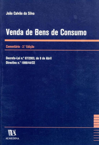 Livro Venda De Bens De Consumo - Comentário