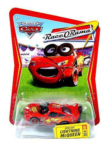 Cars Spin Out Lightning Mcqueen Juguetería El Pehuén Color Rojo