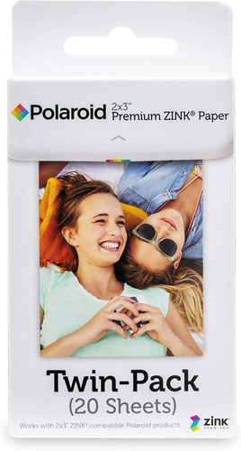 Polaroid 2x3 Premium Zink Zero Photo Paper Pack De 20 Hojas