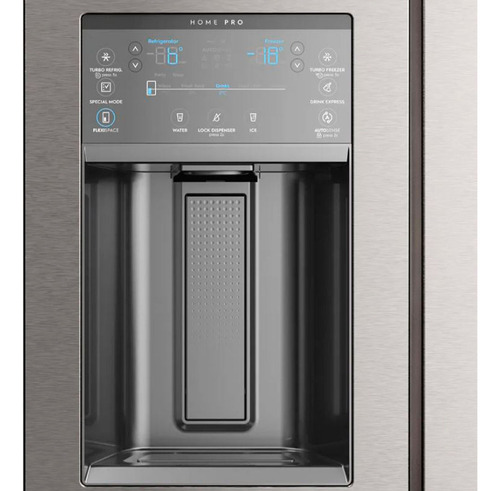 Heladera Electrolux Side By Side Inverter No Frost Iq8s 541 Inox