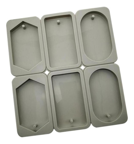 Molde De Silicona Para Jabón 4 Piezas