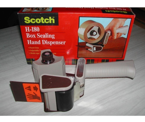 Imagen 2 de 5 de Dispenser Racionador Portarollo Embalar 3m Scotch H-180