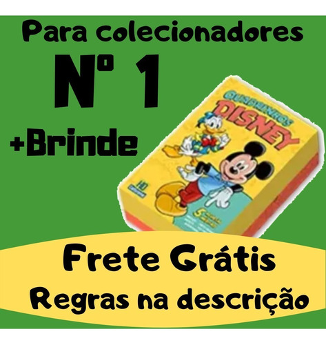 Box 5 Gibis Culturama Disney 2019 Nº 1 Hq Frete Grátis