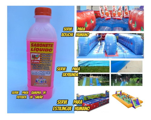 Imagem 1 de 10 de Sabonete Liquido Especial Para Futebol De Sabão 5 Lts+brinde