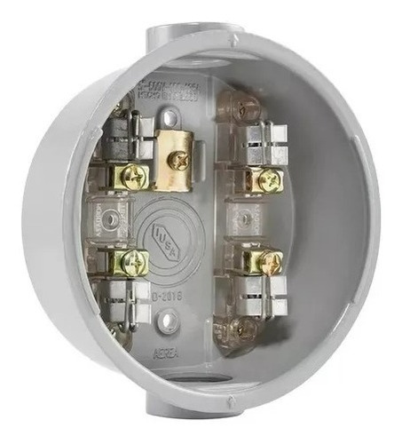 Base Para Medidor De Luz 4 Terminales Iusa