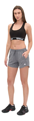 Short Wilson Flex Jaspeado Para Mujer