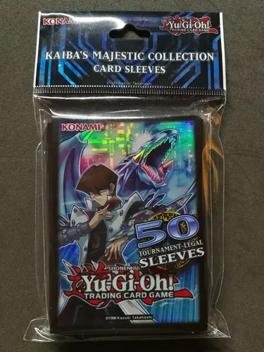 yu gi oh kaiba's majestic collection card sleeves Yu-Gi-Oh! Kaiba Corporation (50 Pack) : Toys & Games For storage and protection of trading cards Yu-Gi-Oh! 9-Pocket Portfolio Kaiba's Majestic