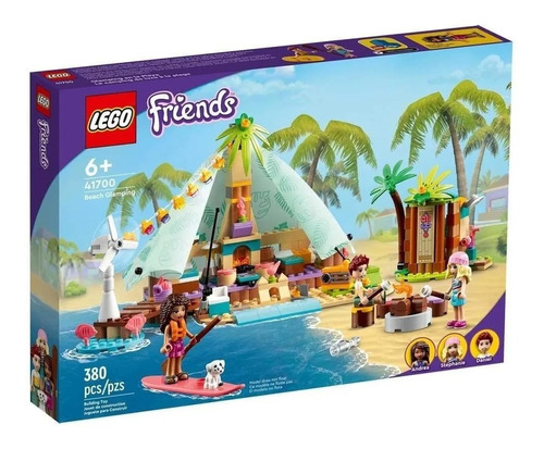 Lego 41700, Glamping En La Playa, Lego Friends.